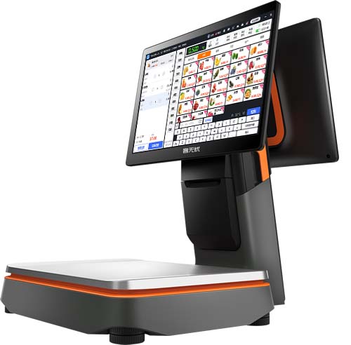 客无忧双屏称重一体机(安卓机)